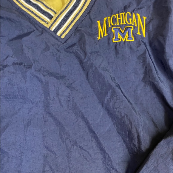 Vintage Champion University of Michigan Windbreaker Men’s Size Medium - Picture 5 of 5